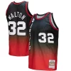 Ottimo Bill Walton Portland Trail Blazers 1976/77 Hardwood Classics Fadeaway Swingman Player Jersey Red/Black