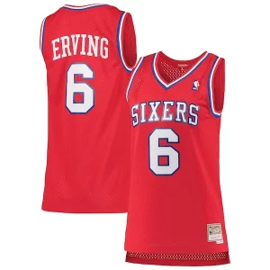 Ottimo Classico Julius Erving Philadelphia 76ers Women's 1982/83 Hardwood Classics Swingman Jersey Red