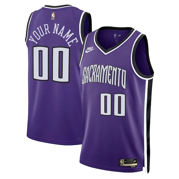 Ottimo Delizioso Lussuoso Sacramento Kings Nike Unisex Adult Swingman Custom Jersey Classic Edition Purple