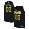 Ottimo Duraturo Accattivante Jordan Clarkson Utah Jazz Jordan Brand Youth Swingman Jersey Statement Edition Black