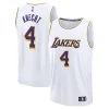 Comodo Dalton Knecht Los Angeles Lakers Fast Break Replica Player Jersey Association Edition White