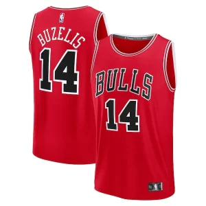 Lussuoso Comodo Matas Buzelis Chicago Bulls Fast Break Replica Player Jersey Icon Edition Red