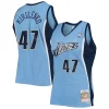 Pratico Andrei Kirilenko Utah Jazz 2009/10 Hardwood Classics Swingman Jersey Powder Blue