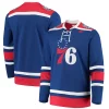 Pratico Comodo Philadelphia 76ers G III Sports by Carl Banks Pointman Hockey Fashion Jersey Royal