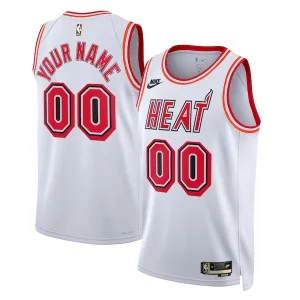 Pratico Cool Miami Heat Nike Unisex 2022/23 Custom Swingman Jersey Classic Edition White