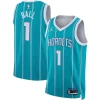 Pratico Fascinante LaMelo Ball Charlotte Hornets Jordan Brand Unisex Swingman Jersey Icon Edition Teal/White