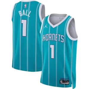 Pratico Fascinante LaMelo Ball Charlotte Hornets Jordan Brand Unisex Swingman Jersey Icon Edition Teal/White