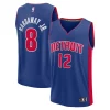 Incantevole Tim Hardaway Jr. Detroit Pistons Fast Break Replica Player Jersey Icon Edition Blue