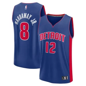 Incantevole Tim Hardaway Jr. Detroit Pistons Fast Break Replica Player Jersey Icon Edition Blue