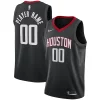 Pratico Prestigioso Magnifico Houston Rockets Nike Swingman Custom Jersey Black Statement Edition