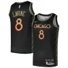 Pratico Raffinato Eccezionale Zach LaVine Chicago Bulls Nike Swingman Player Jersey City Edition Black