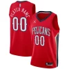 Pratico Robusto Duraturo New Orleans Pelicans Jordan Brand Swingman Custom Jersey Statement Edition Red