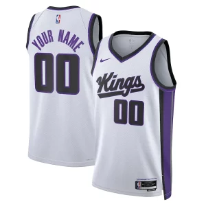 Eccezionale Sacramento Kings Nike Unisex Swingman Custom Jersey Association Edition White