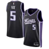 Moderno Fascinante Stupendo De'Aaron Fox Sacramento Kings Nike Unisex Swingman Jersey Association Edition Black