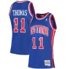 Pratico Sofisticato Meraviglioso Isiah Thomas Detroit Pistons 1988/89 Hardwood Classics Swingman Jersey Blue