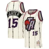 Pratico Stupendo Vince Carter Toronto Raptors Chainstitch Swingman Jersey Cream