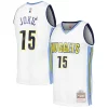 Prestigioso Bellissimo Nikola Jokic Denver Nuggets 2016/17 Throwback Swingman Jersey White