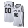 Prestigioso Bellissimo Sofisticato San Antonio Spurs Nike Unisex Swingman Custom Jersey White Association Edition