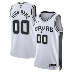 Prestigioso Bellissimo Sofisticato San Antonio Spurs Nike Unisex Swingman Custom Jersey White Association Edition