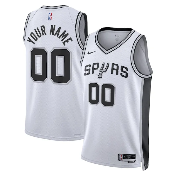 Prestigioso Bellissimo Sofisticato San Antonio Spurs Nike Unisex Swingman Custom Jersey White Association Edition