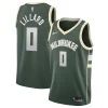Prestigioso Damian Lillard Milwaukee Bucks Nike Unisex Swingman Player Jersey Icon Edition Hunter Green