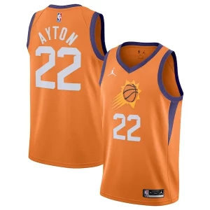 Prestigioso Deandre Ayton Phoenix Suns Jordan Brand 2020/21 Swingman Jersey Statement Edition Orange