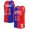 Prestigioso Delizioso Ottimo Isiah Thomas Isiah Thomas Hardwood Classics 1988/89 Split Swingman Jersey Blue/Red