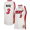 Prestigioso Dwyane Wade Miami Heat 2005 06 Authentic Player Jersey White