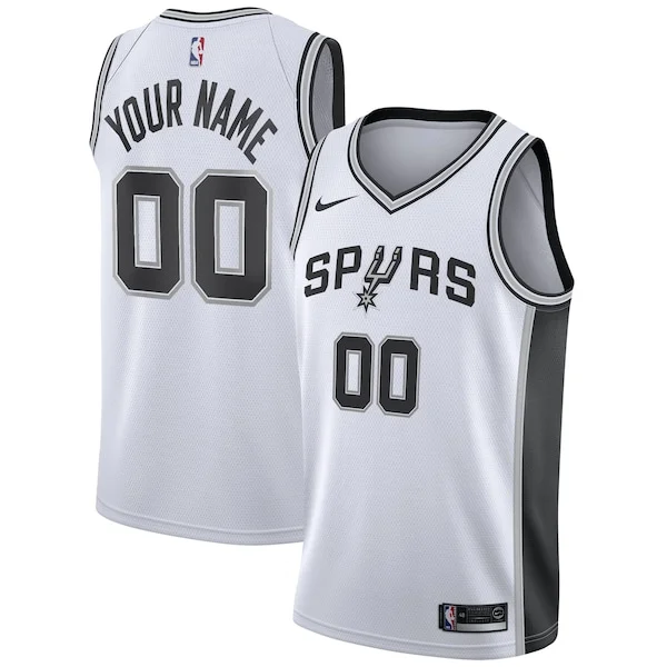 Prestigioso Eccezionale San Antonio Spurs Nike Custom Swingman Jersey White Association Edition