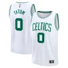 Prestigioso Elegante Jayson Tatum Boston Celtics Fast Break Replica Player Jersey Association Edition White