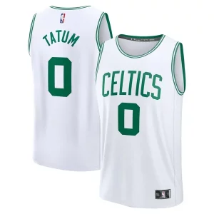 Prestigioso Elegante Jayson Tatum Boston Celtics Fast Break Replica Player Jersey Association Edition White