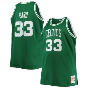Prestigioso Fascinante Larry Bird Boston Celtics Big & Tall 1985/86 NBA 75th Anniversary Diamond Swingman Jersey Kelly Green