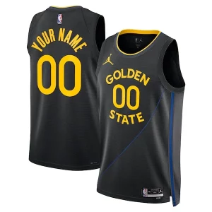 Prestigioso Golden State Warriors Jordan Brand Unisex 2024/25 Custom Swingman Jersey Statement Edition Black