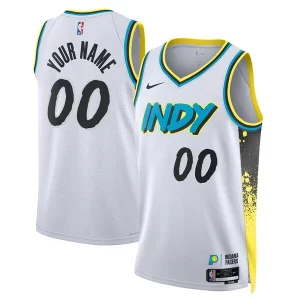 Prestigioso Indiana Pacers Nike Unisex 2024/25 Custom Swingman Jersey City Edition White