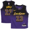 Prestigioso LeBron James Los Angeles Lakers Nike Preschool 2024/25 Swingman Player Jersey City Edition Purple