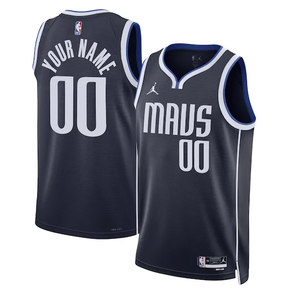 Prestigioso Robusto Cool Dallas Mavericks Jordan Brand Unisex 2022/23 Swingman Custom Jersey Statement Edition Navy