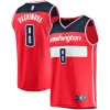 Prestigioso Robusto Rui Hachimura Washington Wizards Replica Fast Break Jersey Red Icon Edition