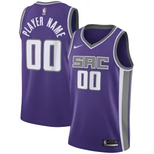 Prestigioso Sofisticato Sacramento Kings Nike Swingman Custom Jersey Purple Icon Edition
