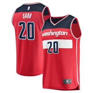 Raffinato Alexandre Sarr Washington Wizards Fast Break Replica Player Jersey Icon Edition Red