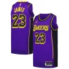 Raffinato Bellissimo Duraturo LeBron James Los Angeles Lakers Jordan Brand Authentic Player Jersey Statement Edition Purple