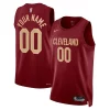 Raffinato Carino Prestigioso Cleveland Cavaliers Nike Unisex Swingman Custom Jersey Burgundy Icon Edition