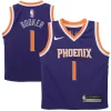 Resistente Devin Booker Phoenix Suns Nike Preschool Replica Jersey Purple Icon Edition