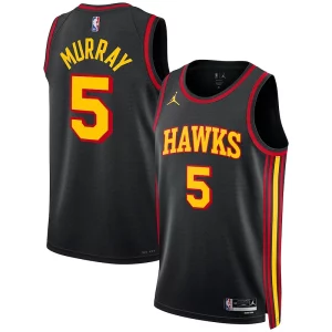 Raffinato Eccezionale Dejounte Murray Atlanta Hawks Jordan Brand Unisex Swingman Jersey Statement Edition Black