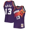 Raffinato Fantastico Steve Nash Phoenix Suns 1996/97 Hardwood Classics Swingman Jersey Purple