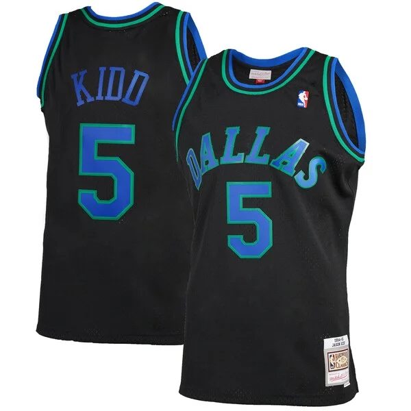 Raffinato Jason Kidd Dallas Mavericks 1994/95 Hardwood Classics Reload 2.0 Swingman Jersey Black