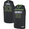 Raffinato Karl Anthony Towns Minnesota Timberwolves Jordan Brand Youth Swingman Jersey Statement Edition Black