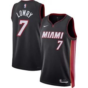 Raffinato Kyle Lowry Miami Heat Nike Unisex Swingman Jersey Icon Edition Black