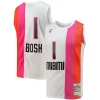 Raffinato Lussuoso Moderno Chris Bosh Miami Heat 2001/02 Hardwood Classics Swingman Jersey White