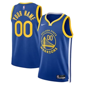 Raffinato Prestigioso Classico Golden State Warriors Nike Unisex Swingman Custom Jersey Royal Icon Edition