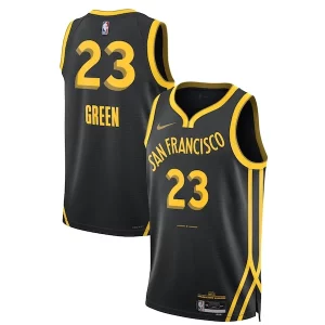 Raffinato Resistente Draymond Green Golden State Warriors Nike Unisex 2023/24 Swingman Jersey Black City Edition